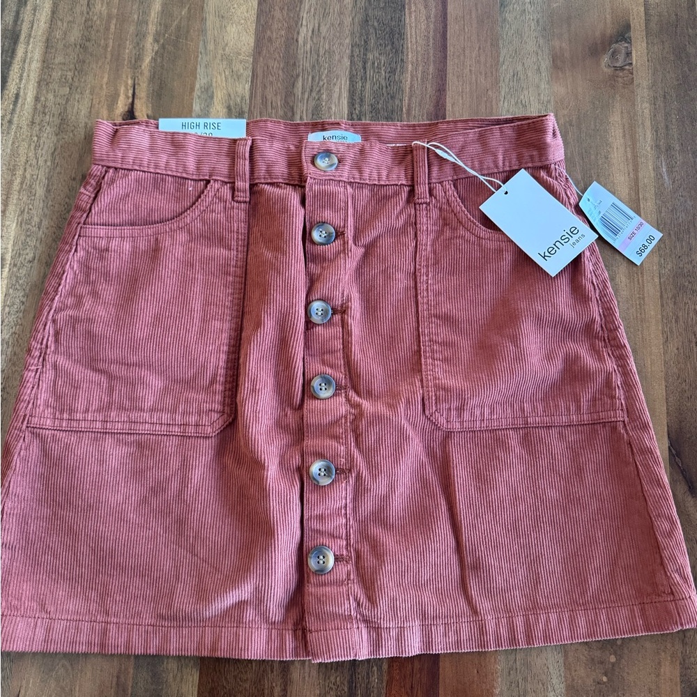 Kensie Women's Corduroy Skirt